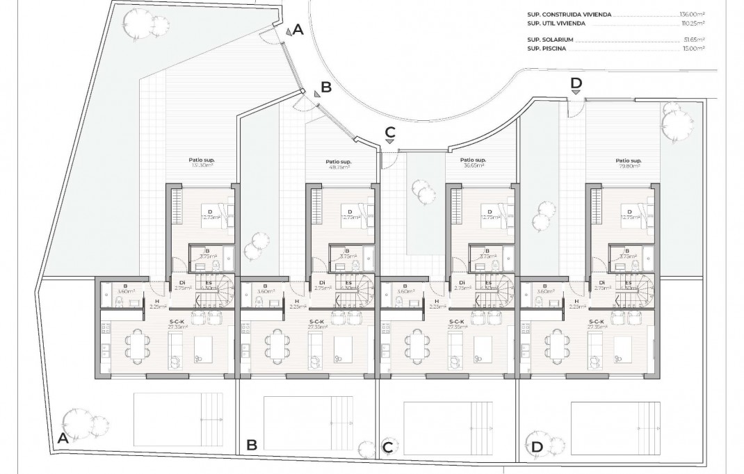 Nieuwbouw - Town House - Mazarron - Country Club
