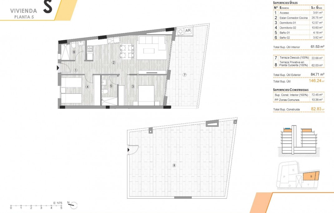 Nieuwbouw - Penthouse - Torrevieja - Centro