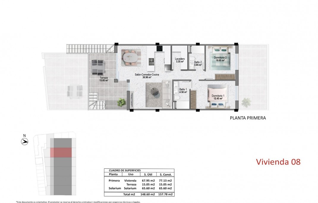 Nieuwbouw - Bungalow - Pilar de la Horadada - pueblo