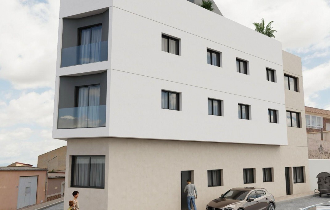 Nieuwbouw - Apartment - Mazarron - pueblo