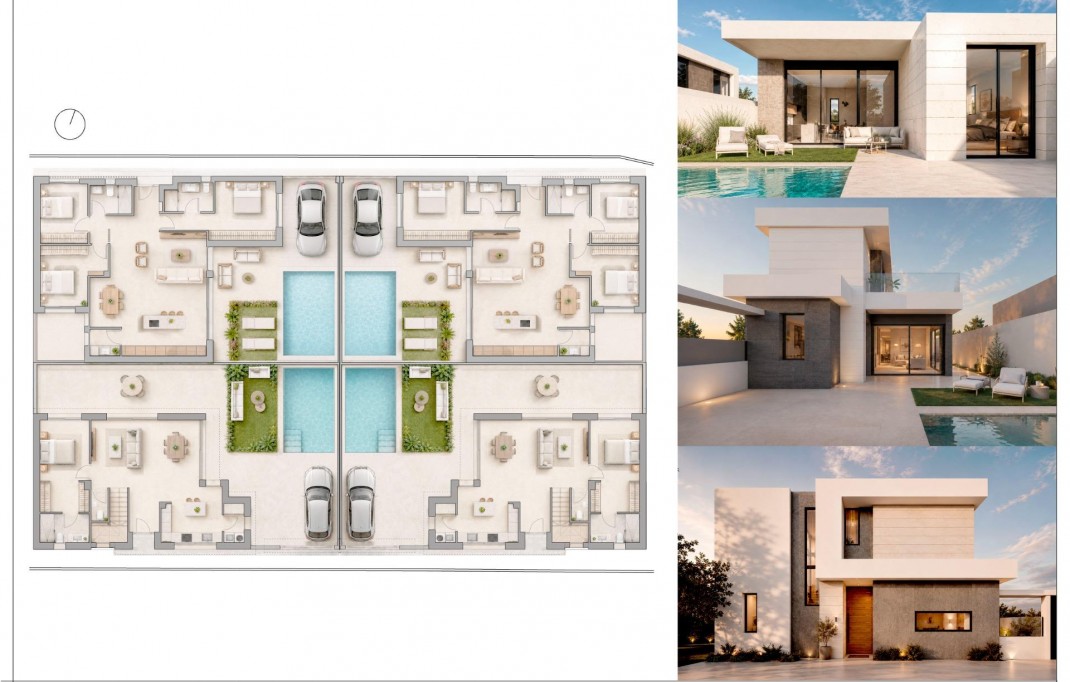 Nieuwbouw - Villa - Pilar de la Horadada - pueblo