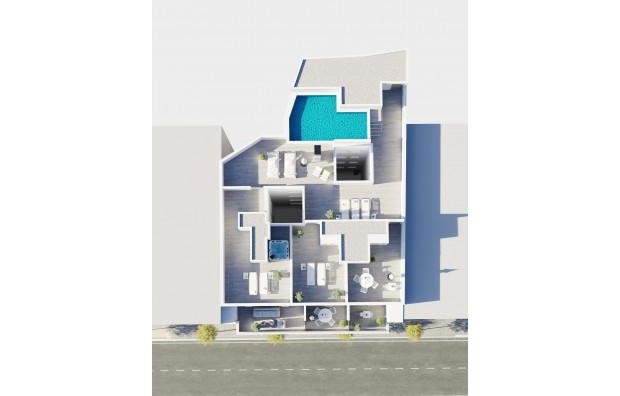 Nieuwbouw - Penthouse - Torrevieja - Centro