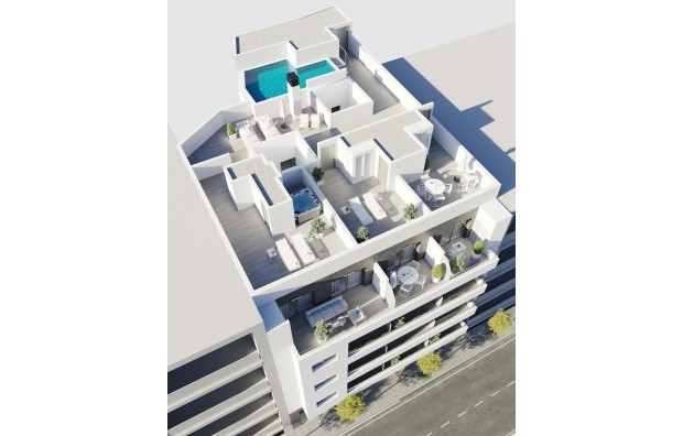 Nieuwbouw - Penthouse - Torrevieja - Centro