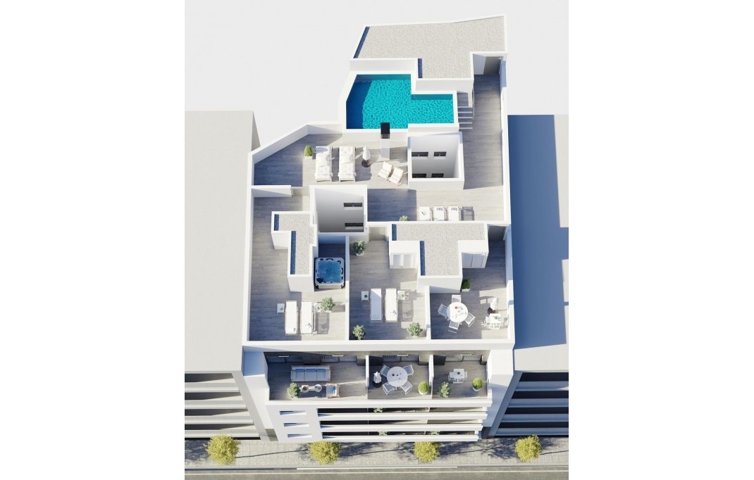 Nieuwbouw - Penthouse - Torrevieja - Centro