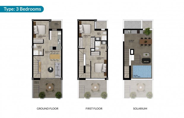 New Build - Town House - Dolores - Sector 2