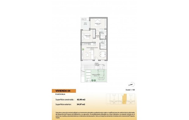 Nieuwbouw - Bungalow - San Pedro del Pinatar - El salero