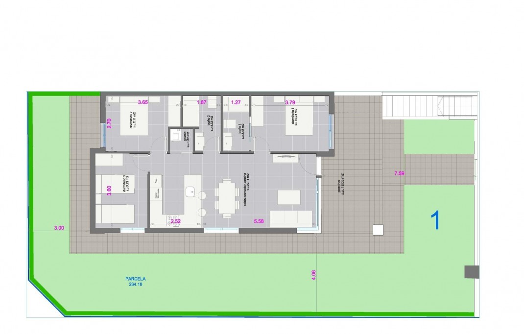 Nieuwbouw - Bungalow - Pilar de la Horadada - pueblo