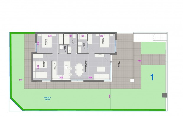 Nieuwbouw - Bungalow - Pilar de la Horadada - pueblo
