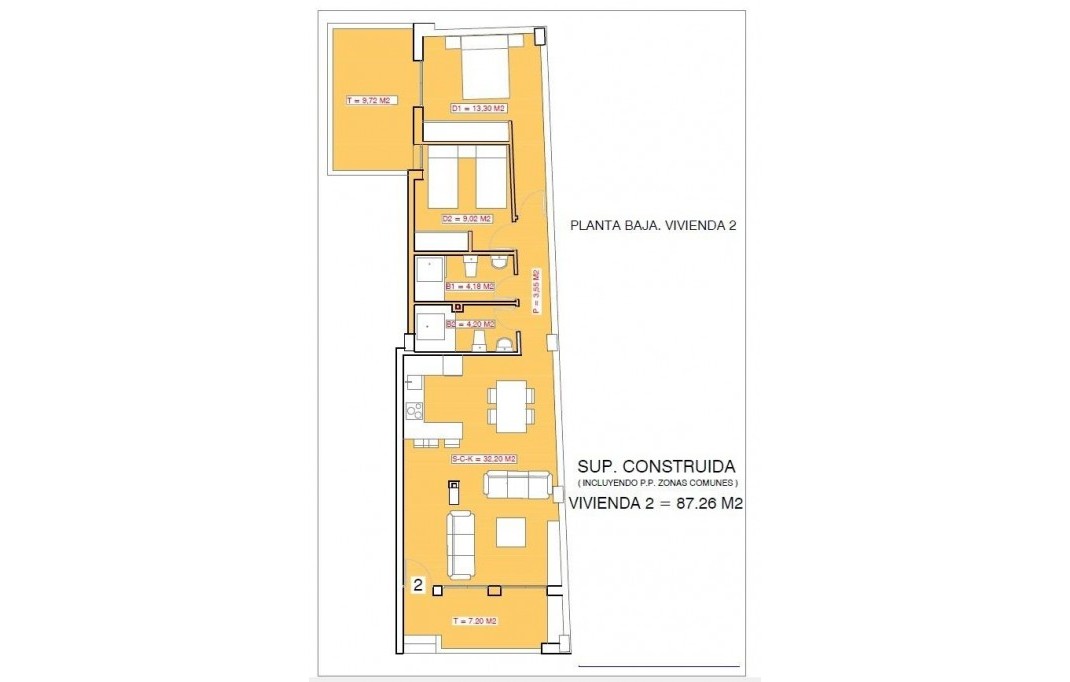 Nieuwbouw - Apartment - Torrevieja - Playa El Acequión