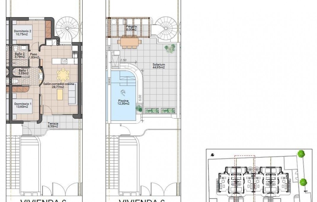Nieuwbouw - Bungalow - Pilar de la Horadada - Zona Pueblo