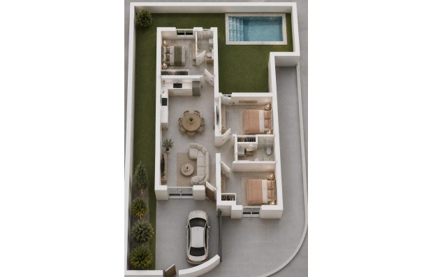 Nieuwbouw - Villa - Mazarron - Country Club