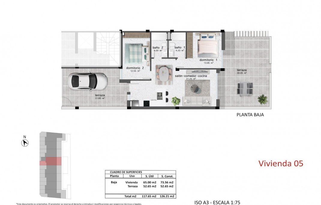 Nieuwbouw - Bungalow - Pilar de la Horadada - pueblo