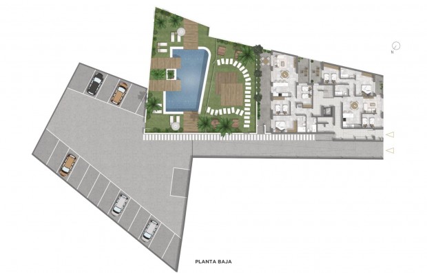 Nieuwbouw - Apartment - Guardamar del Segura - Pueblo