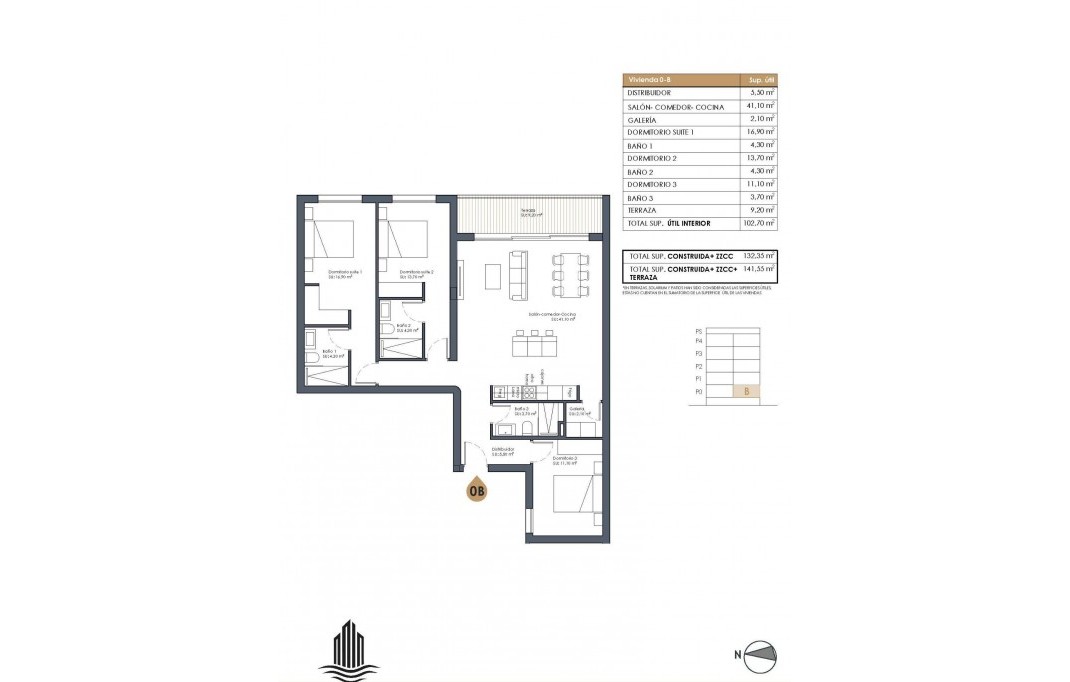 Nieuwbouw - Apartment - Guardamar del Segura - Pueblo