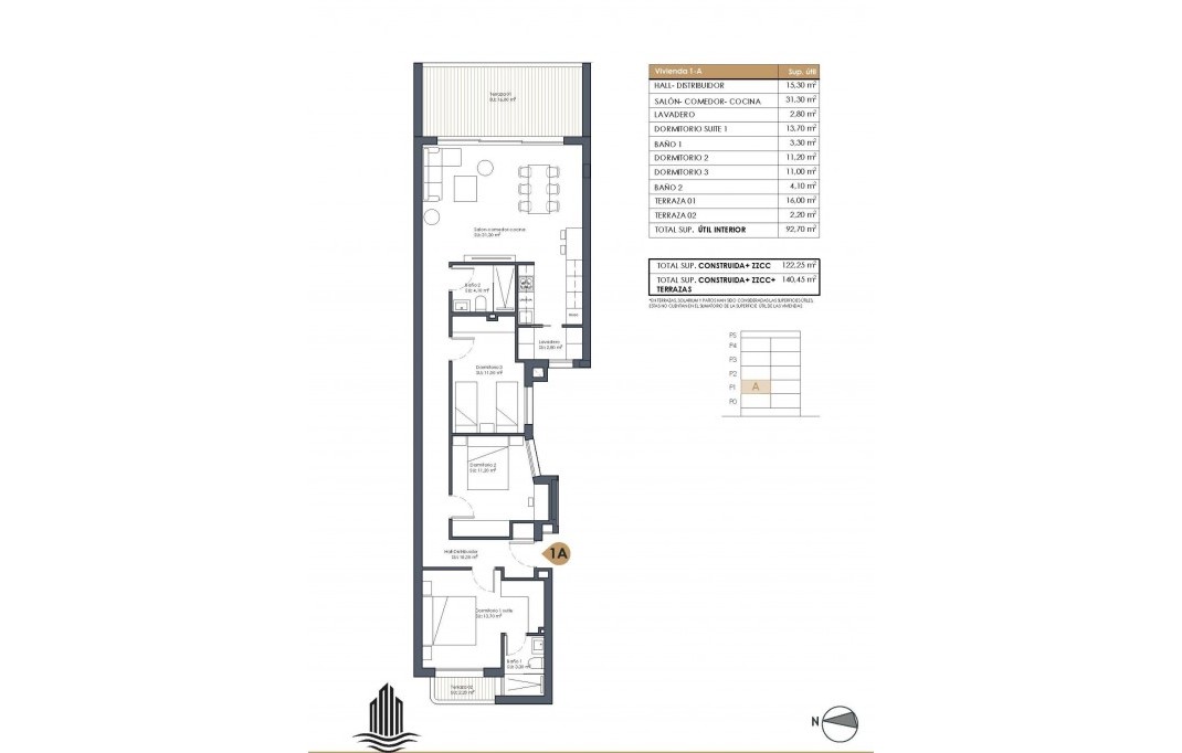 Nieuwbouw - Apartment - Guardamar del Segura - Pueblo