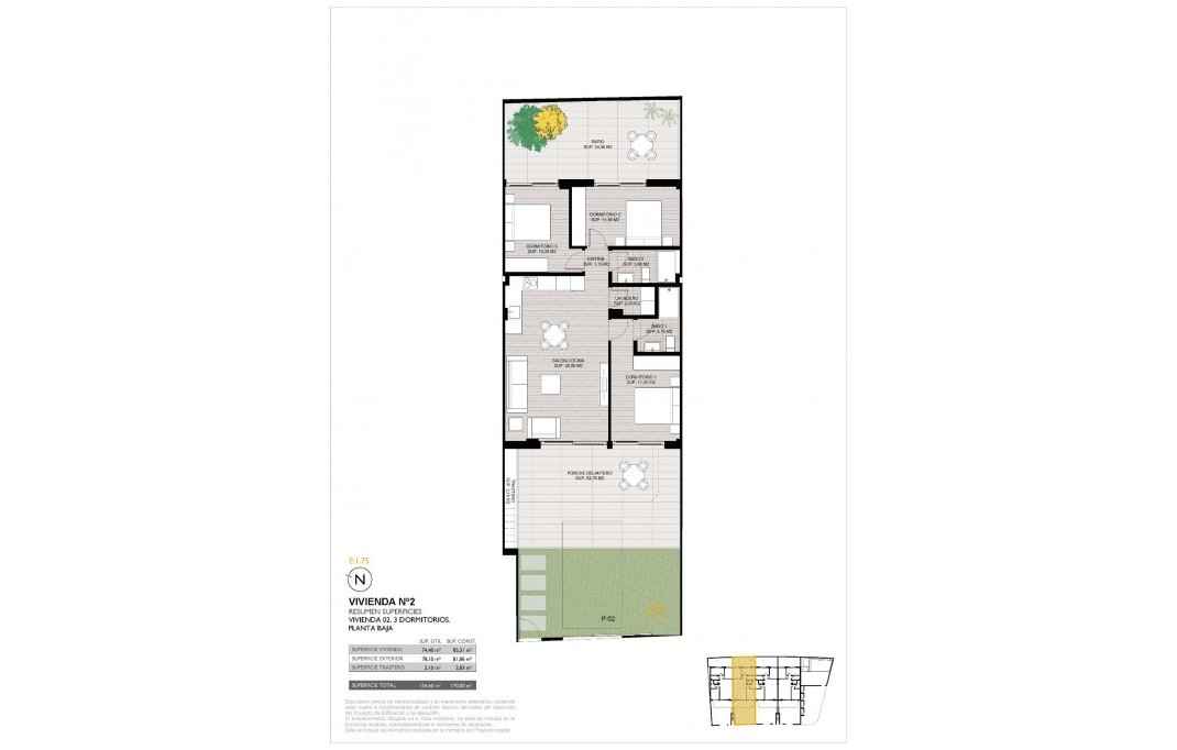 Nieuwbouw - Bungalow - San Pedro del Pinatar - Los Cuarteros