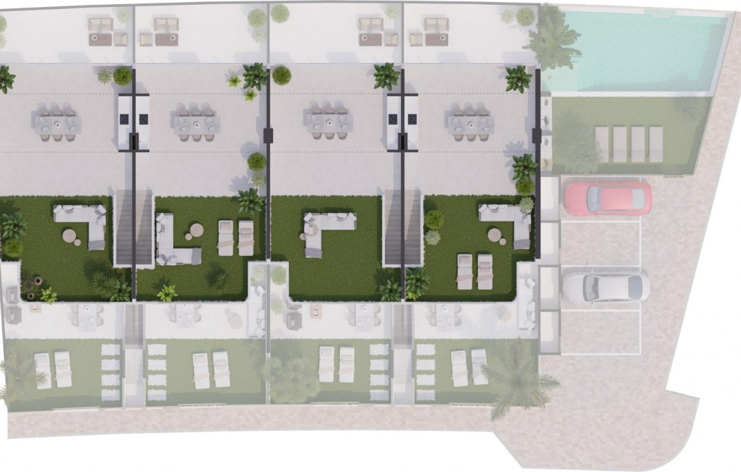 Nieuwbouw - Bungalow - San Pedro del Pinatar - Los Cuarteros