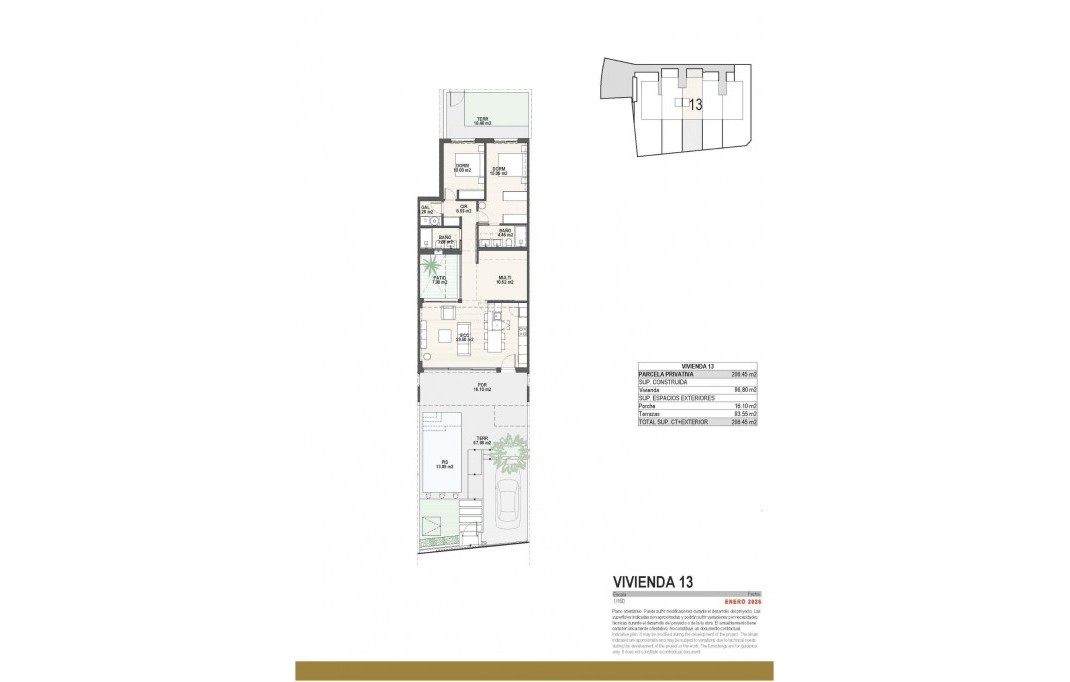 Nieuwbouw - Bungalow - Pilar de la Horadada - pueblo
