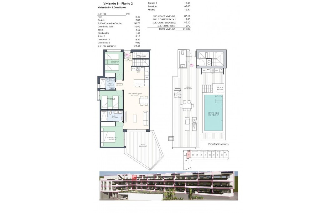 Nieuwbouw - Penthouse - Benijofar - Pueblo