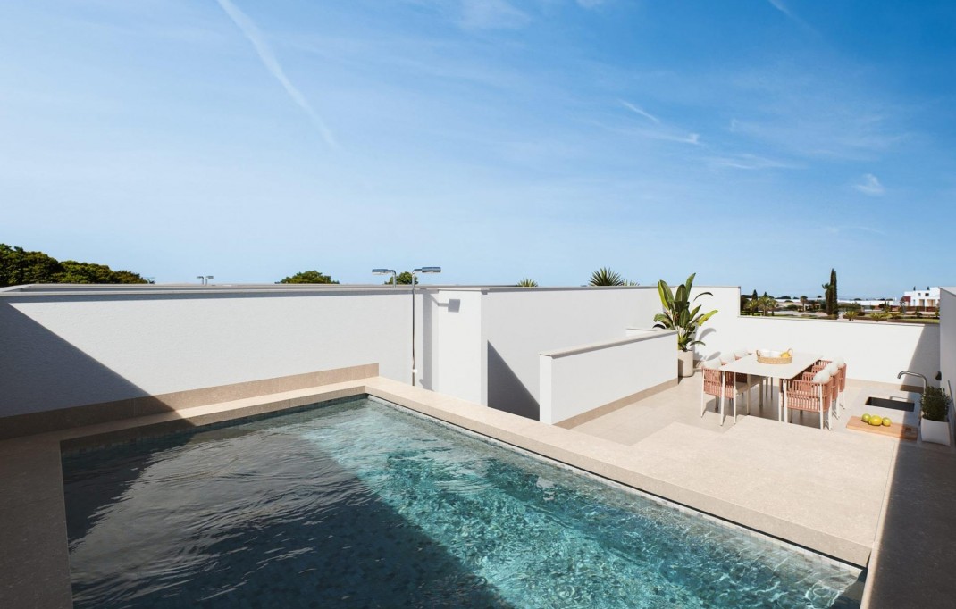 Nieuwbouw - Town House - San Pedro del Pinatar - Pueblo