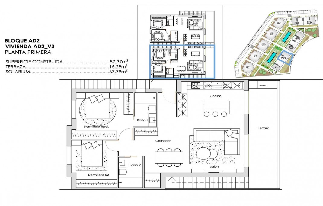 Nieuwbouw - Bungalow - Torre Pacheco - Santa Rosalia Lake And Life Resort