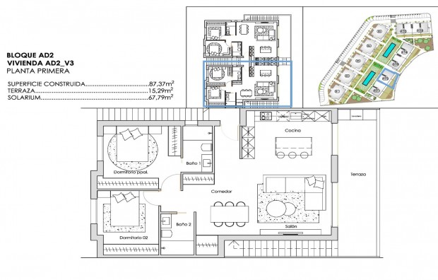 Nieuwbouw - Bungalow - Torre Pacheco - Santa Rosalia Lake And Life Resort