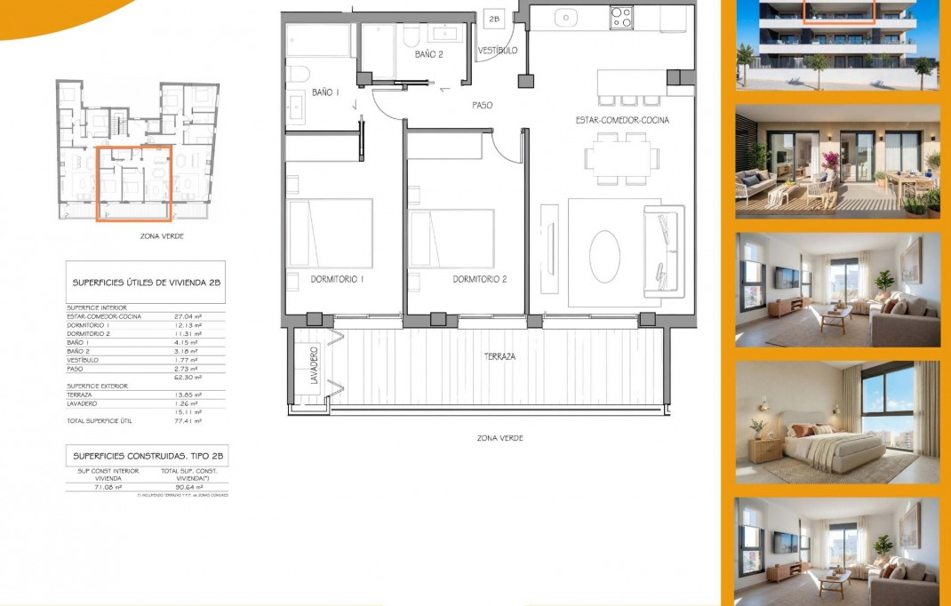 Nieuwbouw - Penthouse - Benijofar - Pueblo