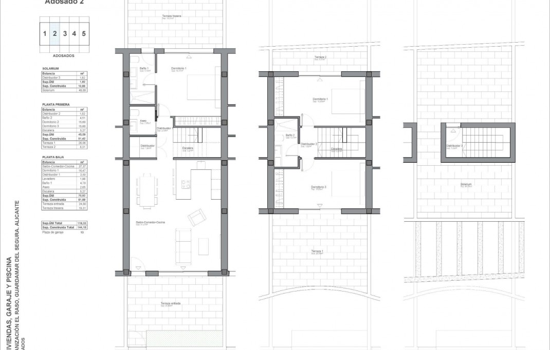 Nieuwbouw - Town House - Guardamar del Segura - EL RASO