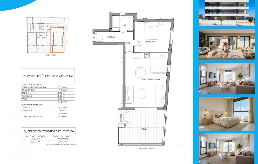 New Build - Apartment - Benijofar - Pueblo