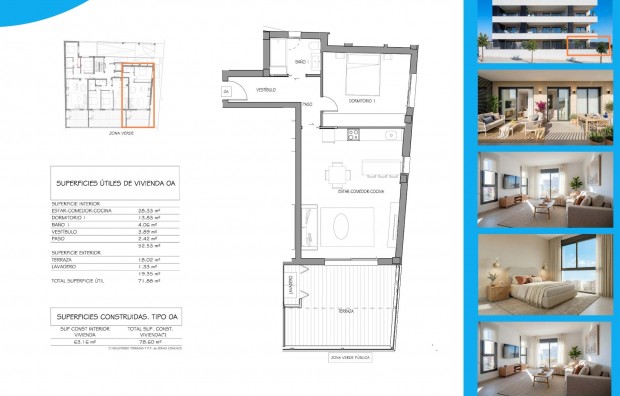 New Build - Apartment - Benijofar - Pueblo
