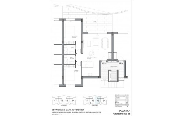 Nieuwbouw - Apartment - Guardamar del Segura - EL RASO