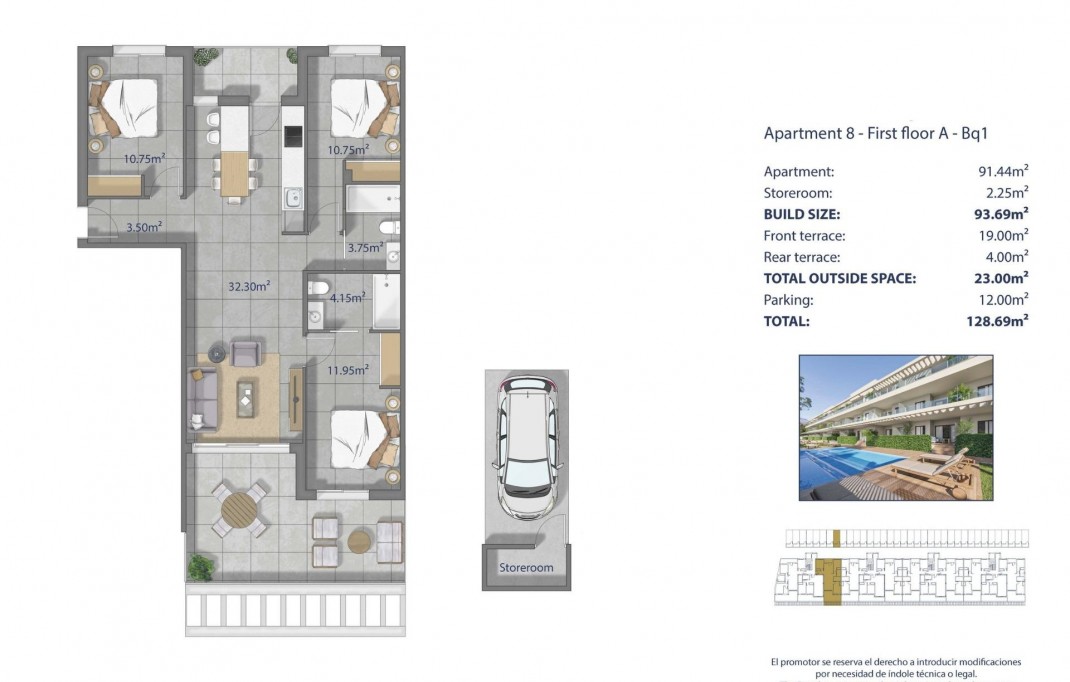 Nieuwbouw - Apartment - Los Alcazares - Los Narejos