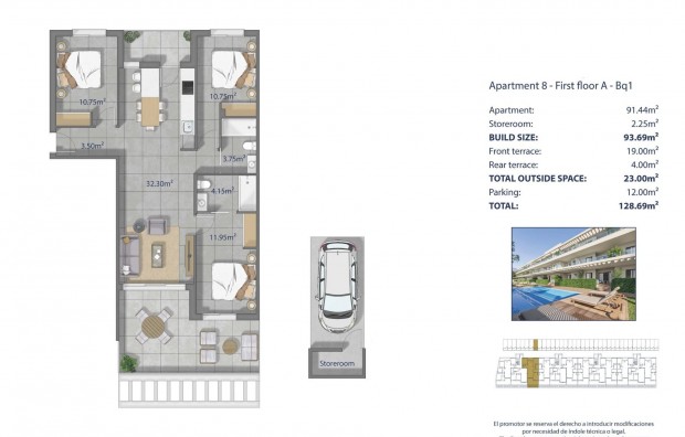 Nieuwbouw - Apartment - Los Alcazares - Los Narejos