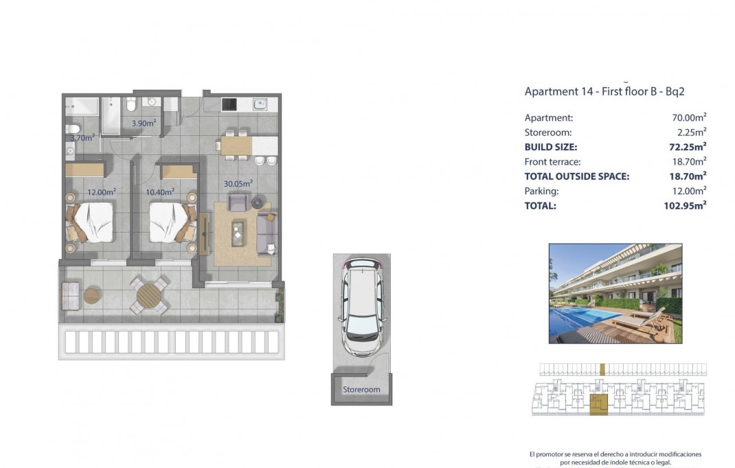 Nieuwbouw - Apartment - Los Alcazares - Los Narejos