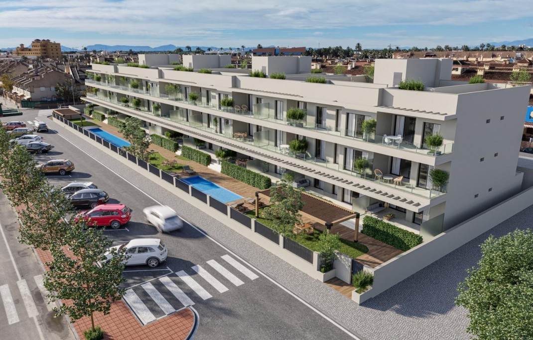 Nieuwbouw - Apartment - Los Alcazares - Los Narejos