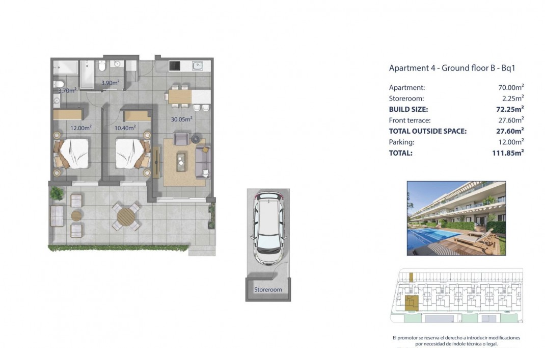 Nieuwbouw - Apartment - Los Alcazares - Los Narejos