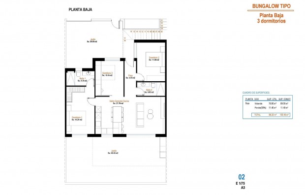 Nieuwbouw - Bungalow - Alhama de Murcia - Condado de Alhama