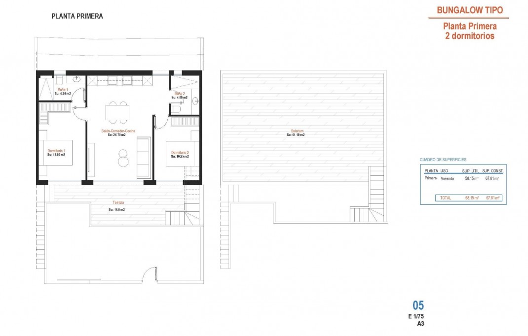 Nieuwbouw - Bungalow - Alhama de Murcia - Condado de Alhama