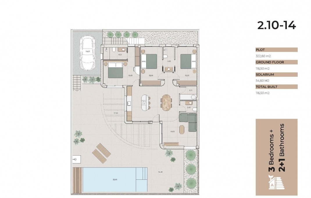 Nieuwbouw - Villa - Algorfa - La finca golf