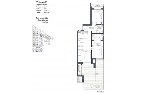 Nieuwbouw - Apartment - Los Alcazares - Serena Golf