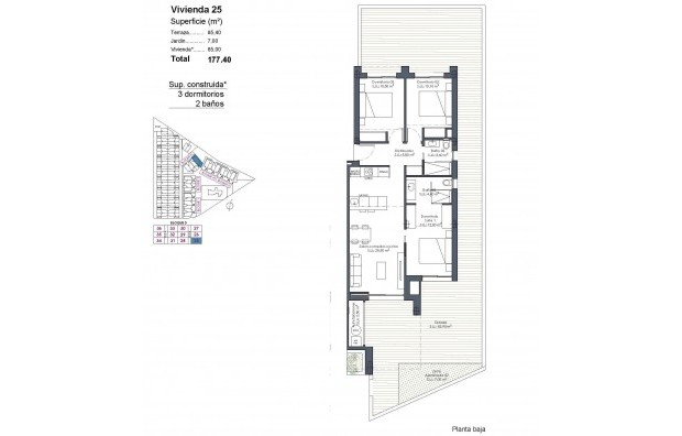 Nieuwbouw - Apartment - Los Alcazares - Serena Golf