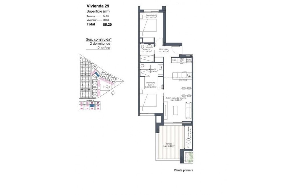 Nieuwbouw - Apartment - Los Alcazares - Serena Golf