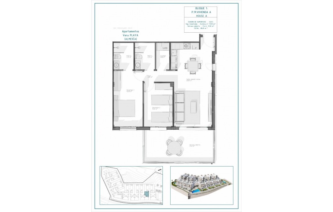 Nieuwbouw - Apartment - Vera - Pueblo Salinas