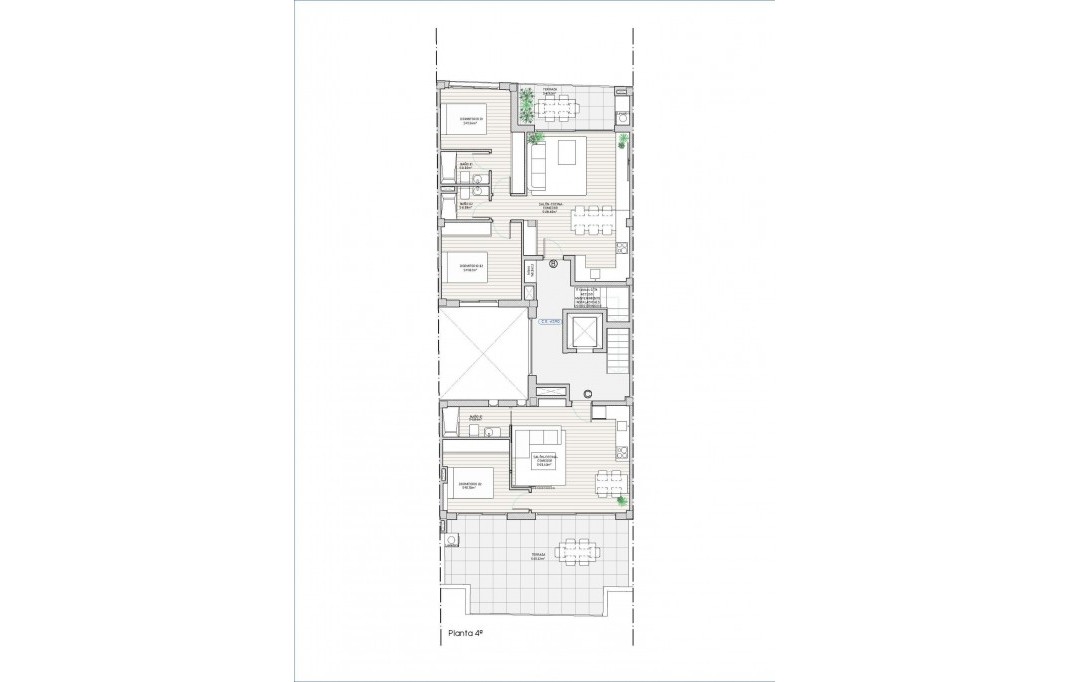 Nieuwbouw - Penthouse - Guardamar del Segura - CENTRO