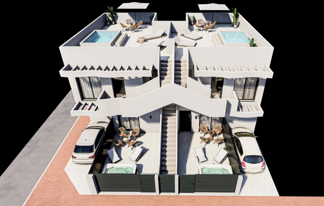 Nieuwbouw - Bungalow - San Pedro del Pinatar - Los Peñascos