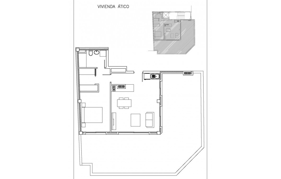 Nieuwbouw - Penthouse - Guardamar del Segura - CENTRO