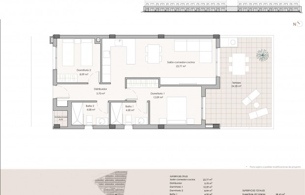 Nieuwbouw - Apartment - Pulpi - Aguilón Golf