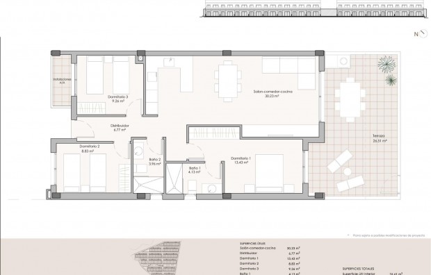 Nieuwbouw - Apartment - Pulpi - Aguilón Golf