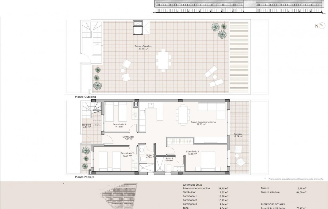 Nieuwbouw - Penthouse - Pulpi - Aguilón Golf