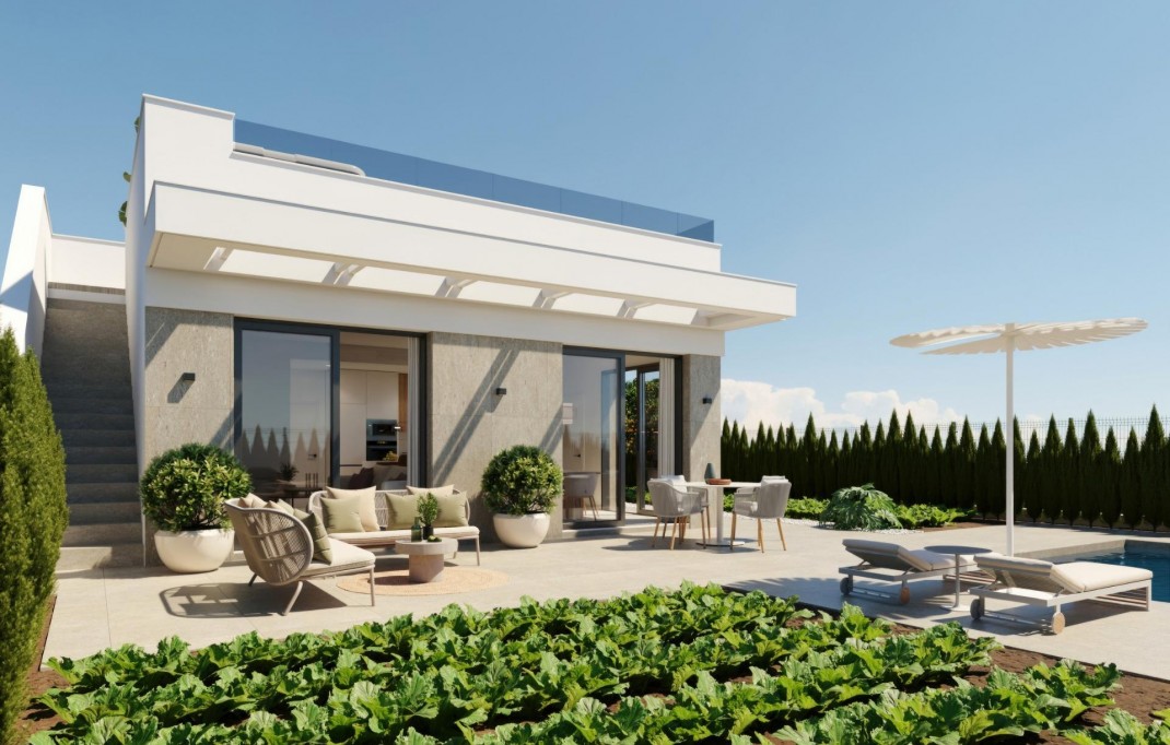 Nieuwbouw - Villa - Fuente Álamo - Hacienda Del Álamo Golf